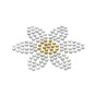 Flower Iron-On Gem Motifs 3 Pack  image number 2