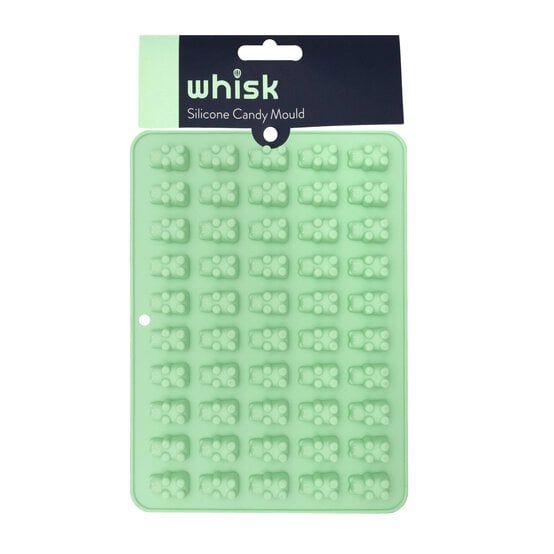 Whisk Gummy Bear Silicone Candy Mould 50 Wells  image number 3