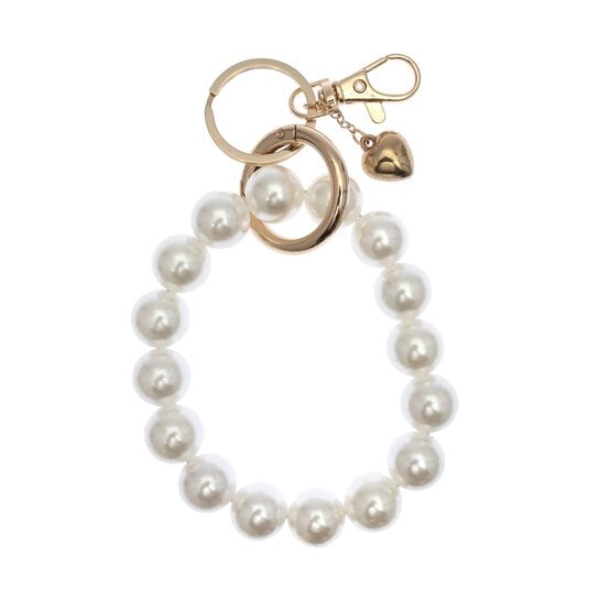 Pearl Charm Keyring image number 1