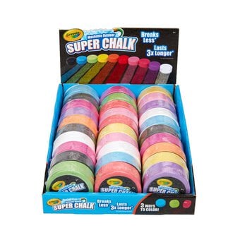 Assorted Crayola Super Outdoor Chalk