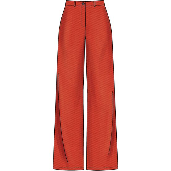 New Look Women&rsquo;s Trousers and Skirt Sewing Pattern N6643 image number 3