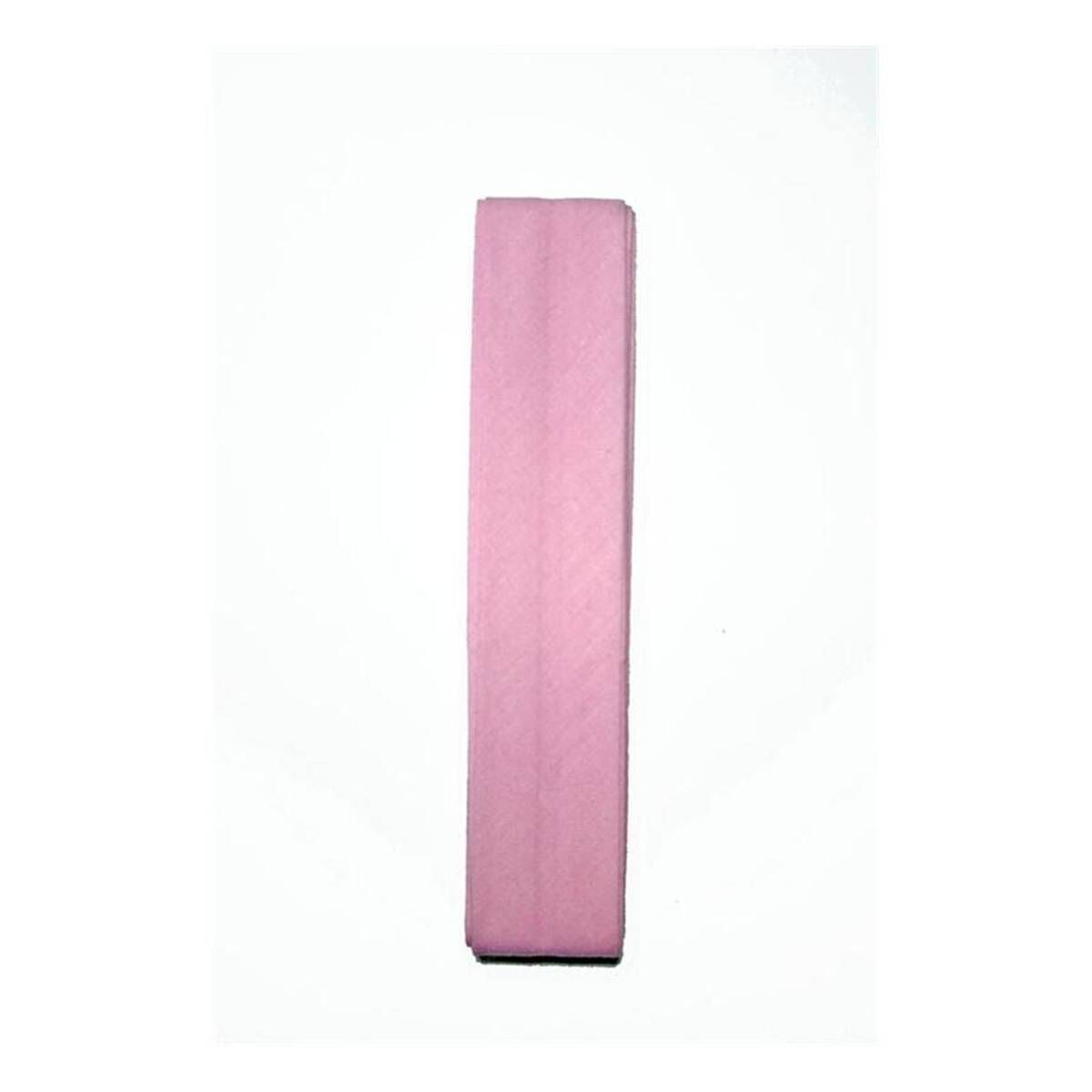 Light Pink Poly Cotton Bias Binding 25mm x 2.5m | Hobbycraft