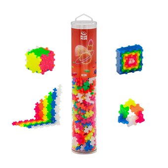 Plus-Plus Neon Tube 240 Pieces