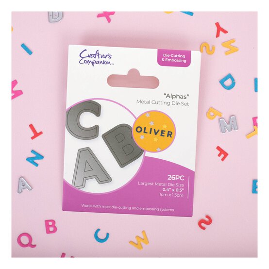 Gemini Alphabet Mini Die Set 26 Pieces