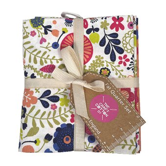 Colourful Bloom Cotton Fat Quarters 5 Pack | Hobbycraft