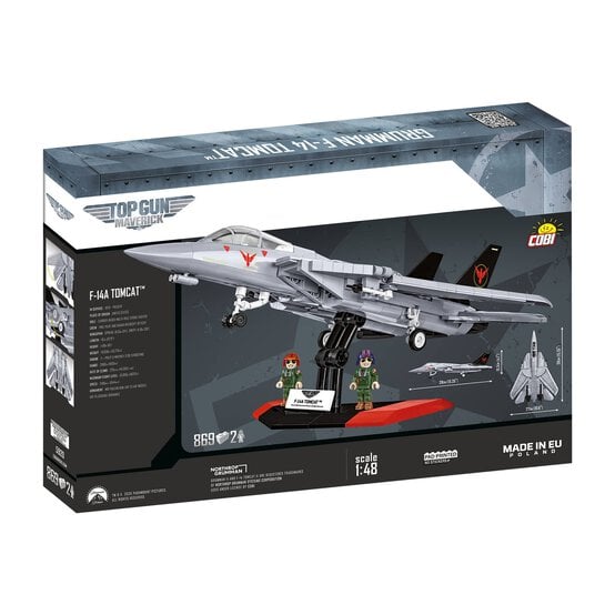 COBI Top Gun: Maverick Grumman F-14 Tomcat Set 1:48 image number 5