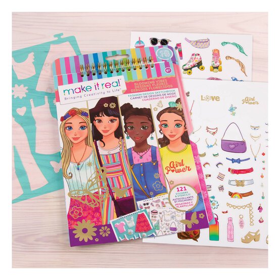 Make It Real Blooming Vibes Sketchbook image number 3