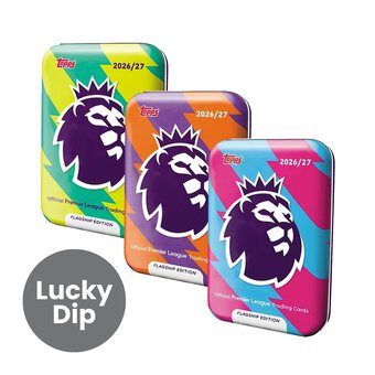 Assorted Topps Premier League 2026/2027 Trading Cards Mega Tin