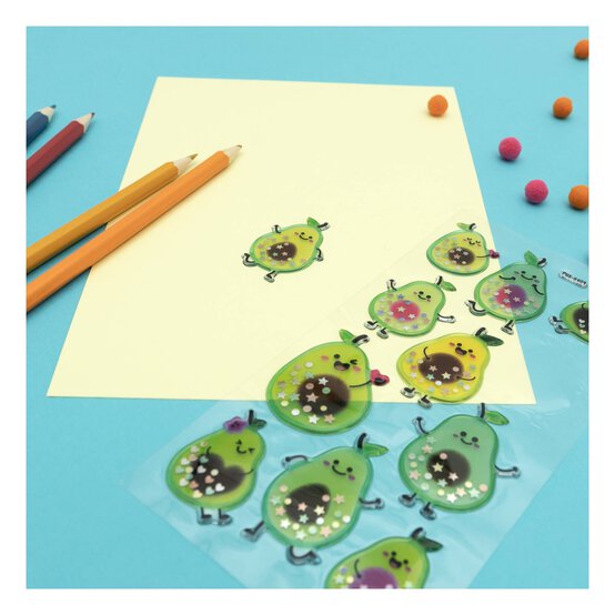 Avocado Gel Stickers image number 2