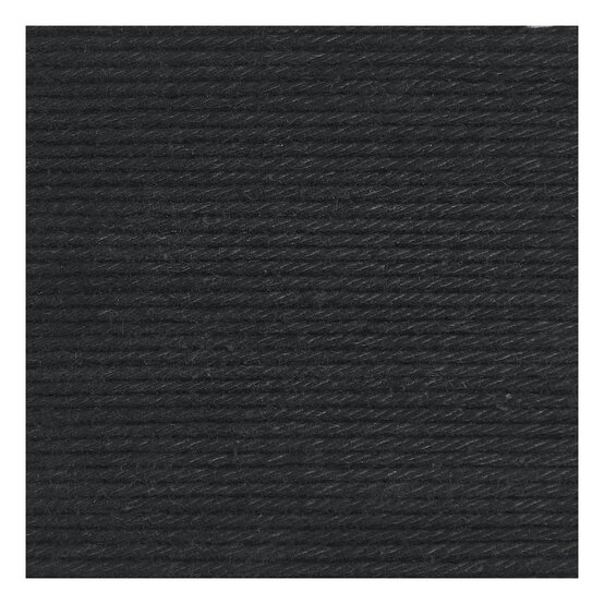 Rico Essentials Black Cotton 4ply 50g image number 2