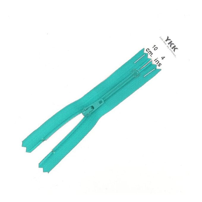 YKK Turquoise Dress and Skirt Zip 10cm image number 1