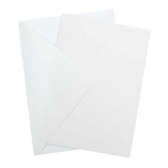 White Cards A4 4 Pack image number 1