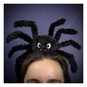 Fluffy Black Spider Headband image number 2