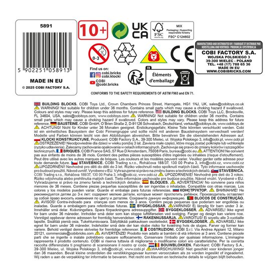 COBI Lockheed SR-71 Blackbird Set 1:48 image number 9