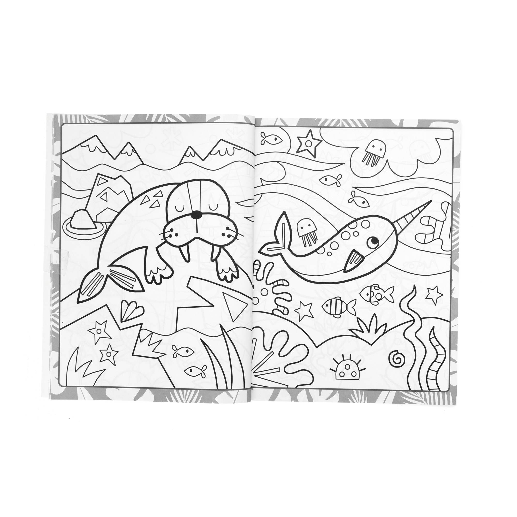 Megatastic Animals Colouring Book Hobbycraft