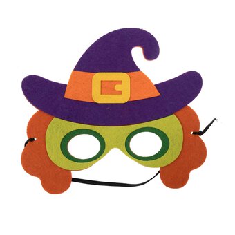 Felt Witch Mask