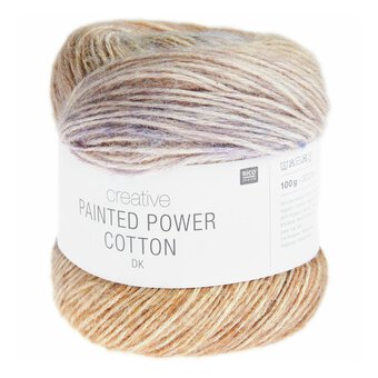 Rico Creative Beach Pebbles Painted Power Cotton DK 100g