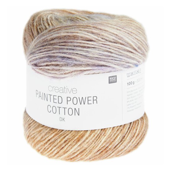 Rico Creative Beach Pebbles Painted Power Cotton DK 100g image number 1