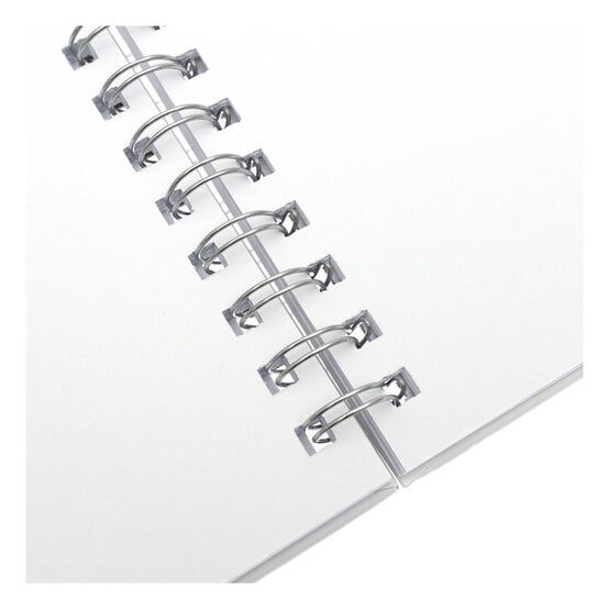 Spiral Bound White Scrapbook 8 x 8 Inches image number 4