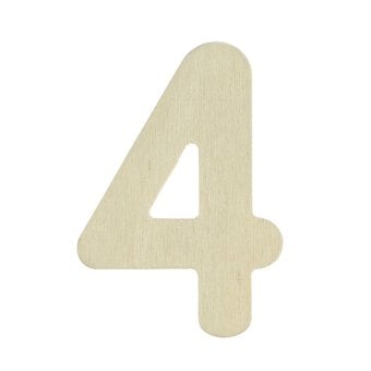 Wooden Numbers 10 Pack  image number 4