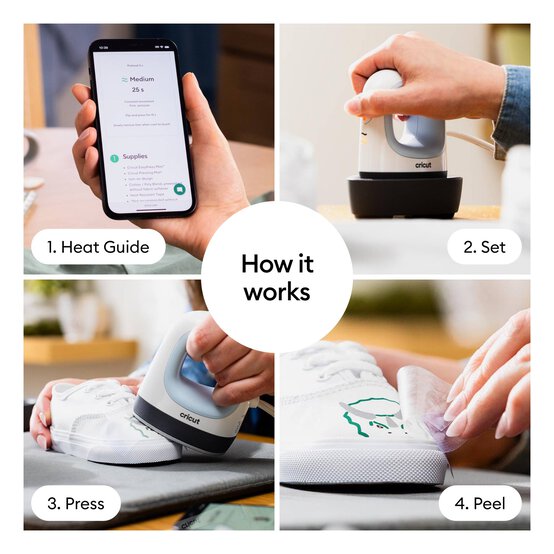 Cricut Zen Blue EasyPress Mini image number 4