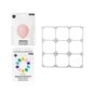 White Balloon Wall Grid and Balloons Bundle image number 1