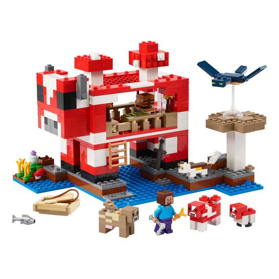 LEGO Minecraft Mooshroom House image number 5
