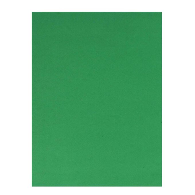 Hunter Green Foam Sheet 22.5cm x 30cm image number 1