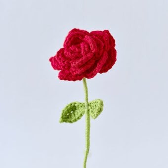 How to Crochet a Rose