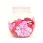 Hobbycraft Button Jar Hearts Pink image number 2