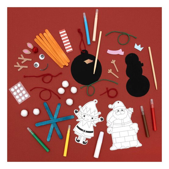 Mini Christmas Crafts Advent Kit 12 Pack image number 3