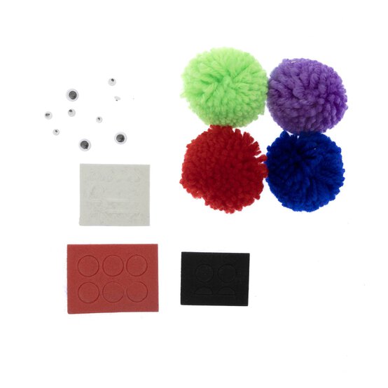 Make Your Own Pom Pom Monsters Kit image number 3
