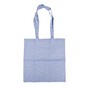 Blue Cotton Shopping Bag 40cm x 38cm image number 1