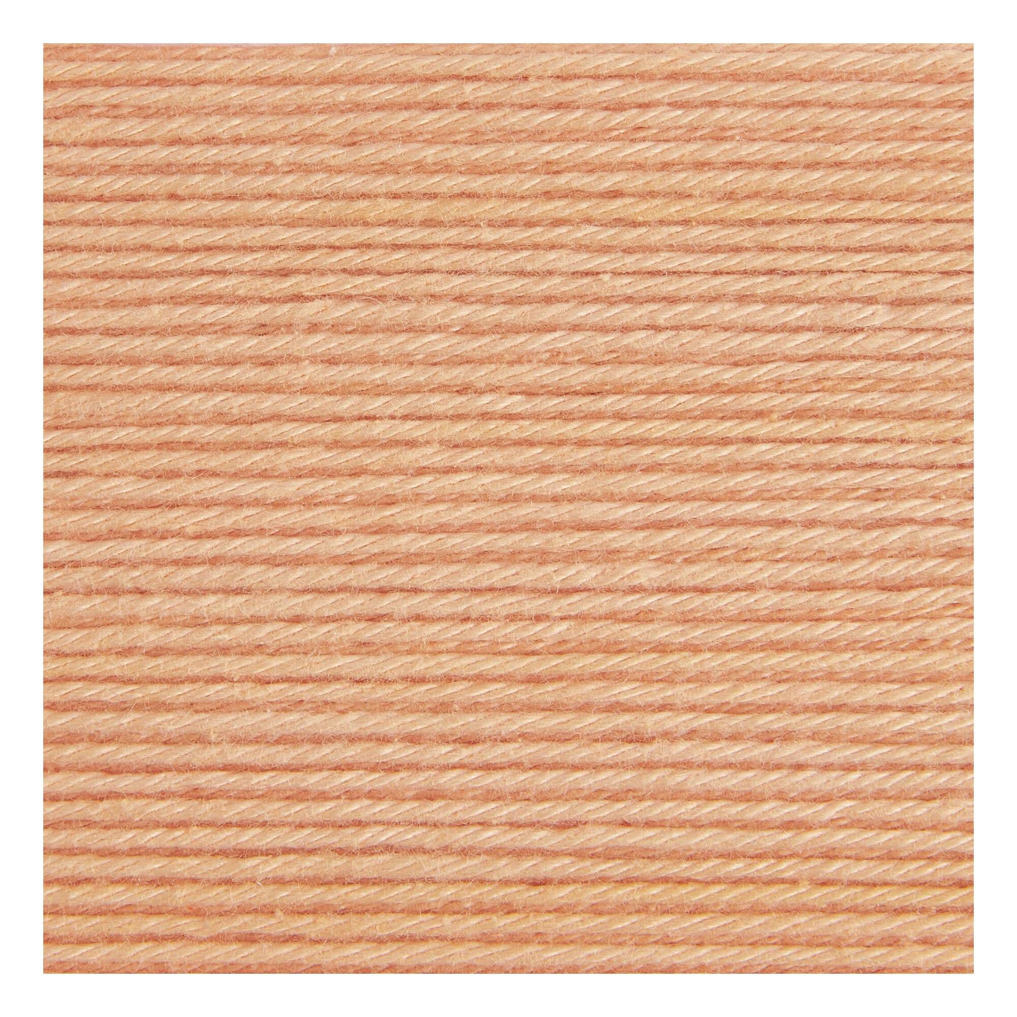 Rico Essentials Apricot Cotton 4ply 50g | Hobbycraft