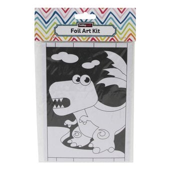 Dinosaur Foil Art Kit