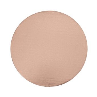 Rose Gold Round Double Thick Card Cake Board 12 Inches