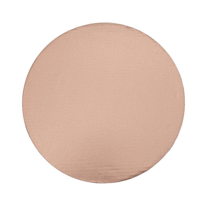 Rose Gold Round Double Thick Card Cake Board 12 Inches image number 1