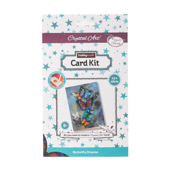 Crystal Art Butterfly Dreams Card Kit image number 1