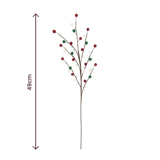 Christmas Bead Pick 49cm image number 3