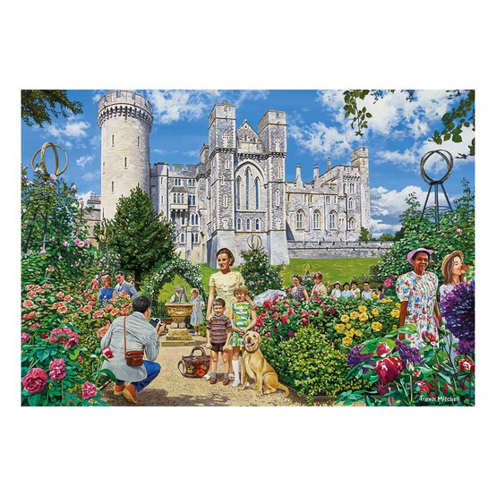 Gibsons Day Trip to Arundel Jigsaw Puzzle 500 Pieces 4 Pack image number 3