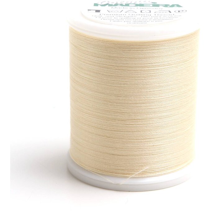 Madeira Cream Cotona 50 Quilting Thread 1000m (738) Hobbycraft