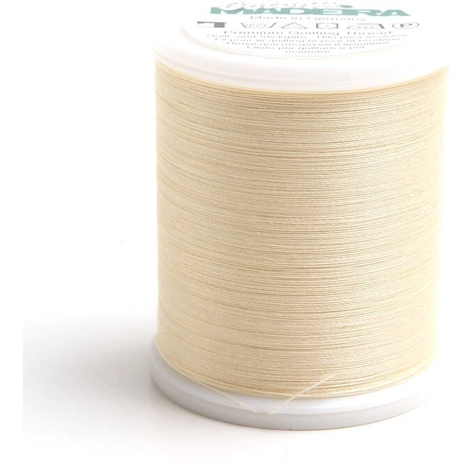 Madeira Cream Cotona 50 Quilting Thread 1000m (738) image number 1