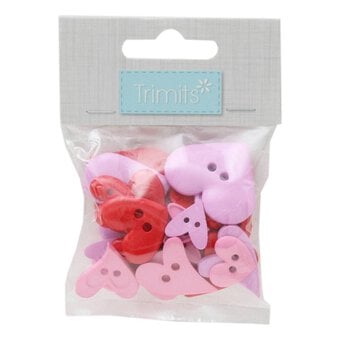 Trimits Heart Craft Buttons 20g image number 2
