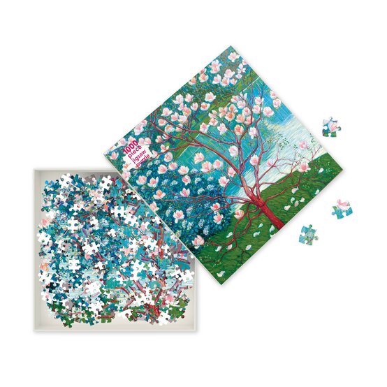 Wilhelm List Magnolia Tree Jigsaw Puzzle 1000 Pieces image number 2
