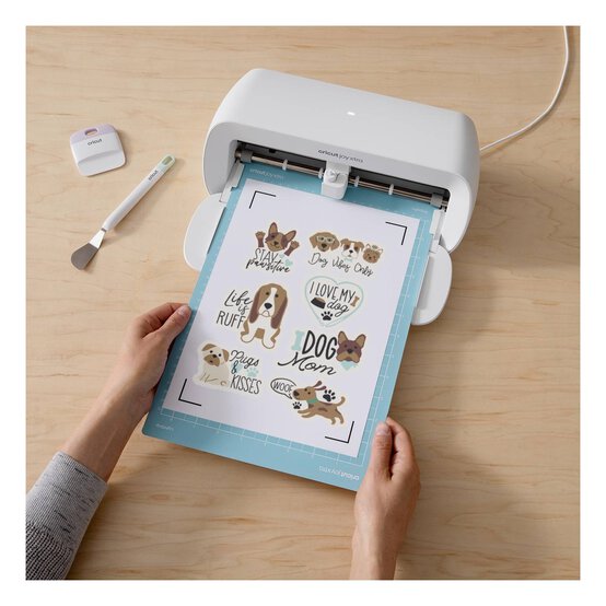 Cricut White Printable Waterproof Sticker Set A4 6 Pack image number 2