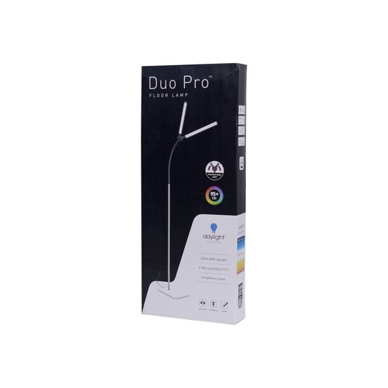 Daylight Duo Pro White Floor Lamp image number 6
