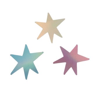 Shiny Star Card Toppers 3 Pack 