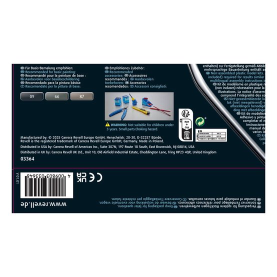 Revell M19 Tank Transporter Model Kit 1:76 image number 7