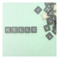 White on Grey Letter Tiles 114 Pack image number 2