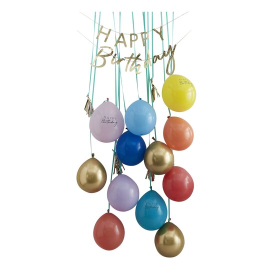 Ginger Ray Birthday Balloon Door Kit image number 1